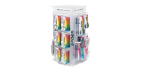 Espositori girevoli da banco G5 in plexiglas linea FIDEM farmacia 