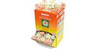 Espositori LeccaLecca BOX aromi arancia e limone FIDEM linea farmacia 