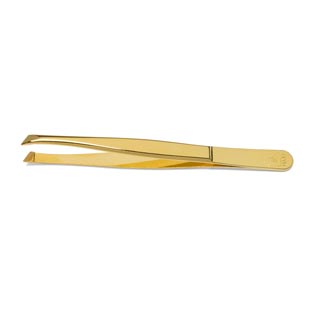 Pinzette dorate extra 0033 punta obliqua FIDEM farmacia